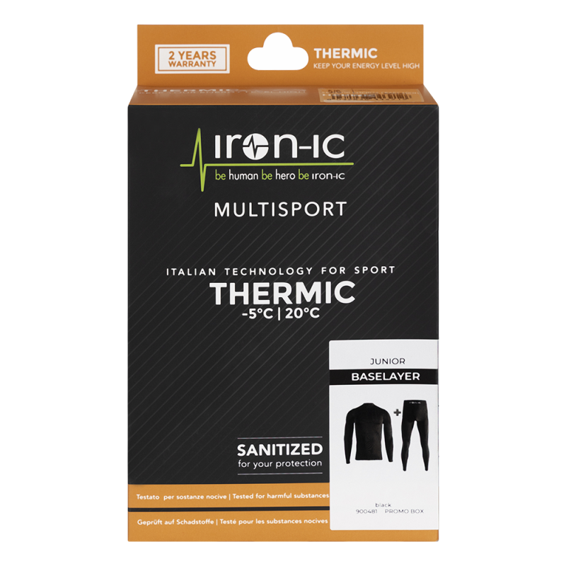 DEČIJI TERMO VEŠ – KOMPLET | BLACK | 110-116 | Diel