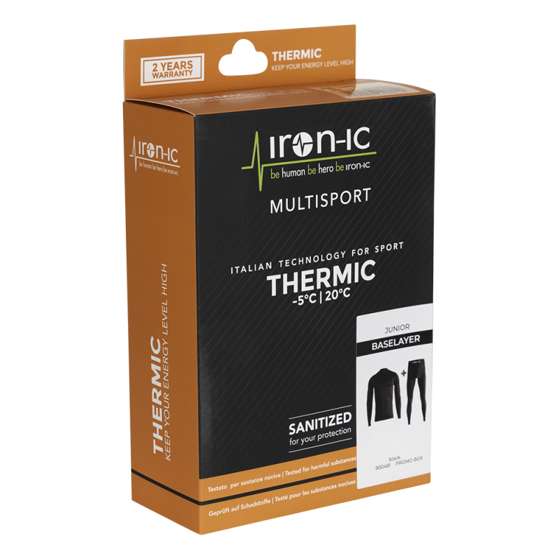 DEČIJI TERMO VEŠ – KOMPLET | BLACK | 110-116 | Diel