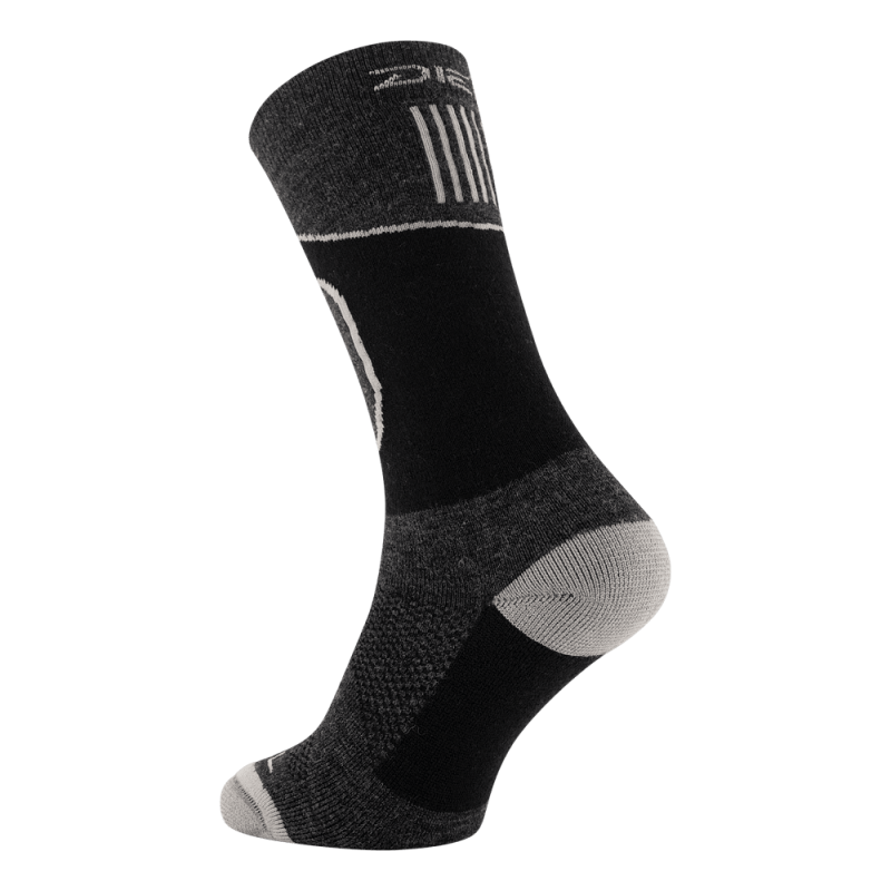 Dečje čarape sa merino vunom | black | 31 - 34 | Diel