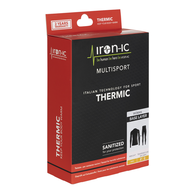 ŽENSKI TERMO VEŠ – KOMPLET | BLACK | S-M | Diel